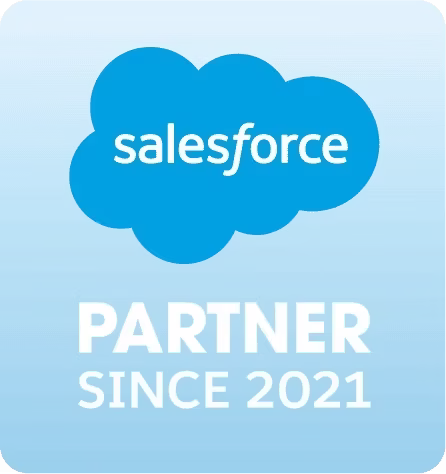 Salesforce Partner Badge Since 2021